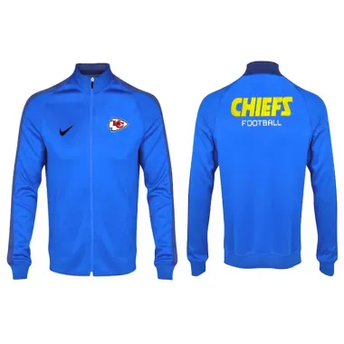 NFL Kansas City Chiefs Team Logo 2015 Men Football Jacket (9)