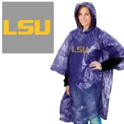 LSU Tigers Rain Poncho