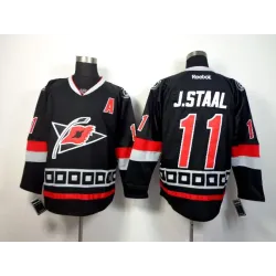 Carolina Hurricanes #11 J.Stall Black Jerseys