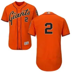 San Francisco Giants #2 Denard Span Orange Flexbase Stitched Jersey DingZhi