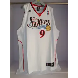 Philadelphia 76ers #9 Iguodala White Jerseys