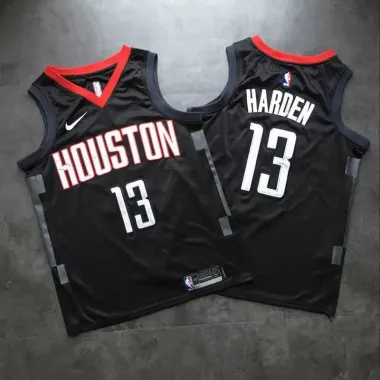 Rockets 13 James Harden Black Nike Swingman Stitched NBA Jersey