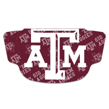 Texas A&M Aggies Face Mask Fan Gear