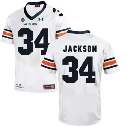 Auburn Tigers 34 Bo Jackson White College Football Jersey DingZhi