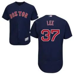 Boston Red Sox #37 Bill Lee Navy Flexbase Stitched Jersey DingZhi