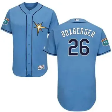 Tampa Bay Rays #26 Brad Boxberger Light Blue Flexbase Stitched Jersey DingZhi