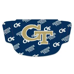 Georgia Tech Yellow Jackets Face Mask Fan Gear Special Order