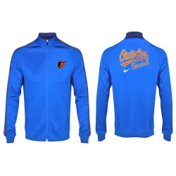 MLB Baltimore Orioles Team Logo 2015 Men Baseball Jacket (9)