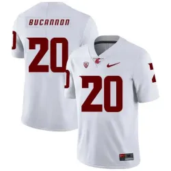 Washington State Cougars 20 Deone Bucannon White College Football Jersey Dzhi