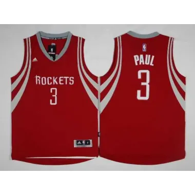 Houston Rockets #3 Chris Paul Red Swingman Jersey