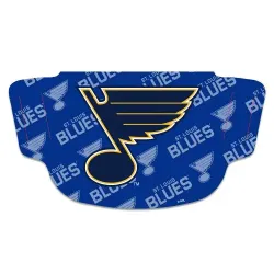 St. Louis Blues Face Mask Fan Gear Special Order