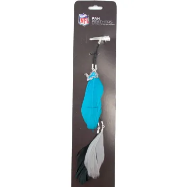 Detroit Lions Team Color Feather Hair Clip