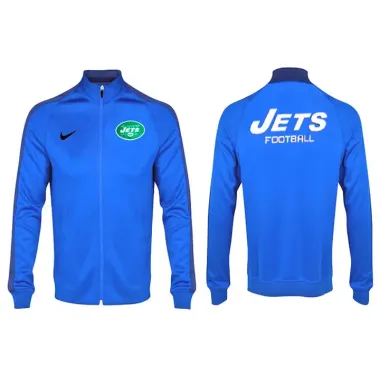 NFL New York Jets Team Logo 2015 Men Football Jacket (28)