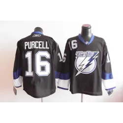 Tampa Bay Lightning #16 purcell Black Jerseys