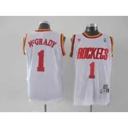 Houston Rockets #1 McGrady White Jerseys