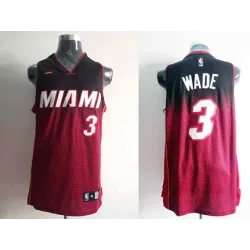 Miami Heat #3 Dwyane Wade 2013 Drift Fashion Red Jerseys