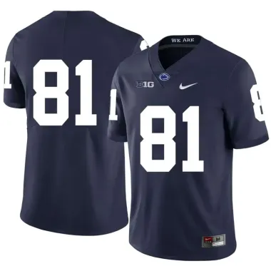 Penn State Nittany Lions 81 Jack Crawford Navy Nike College Football Jersey Dzhi