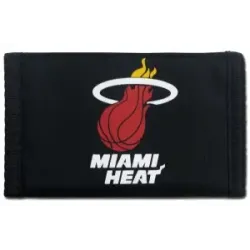 Miami Heat Wallet Nylon Trifold - Special Order