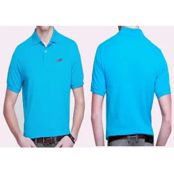 Buffalo Bills Players Performance Polo Shirt-Light Blue