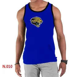 Nike NFL Jacksonville Jaguars Sideline Legend Authentic Logo men Tank Top Blue