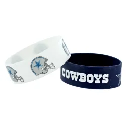 Dallas Cowboys Bracelets 2 Pack Wide