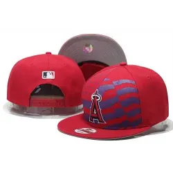 Angels Fresh Logo Red USA Flag Adjustable Hat GS