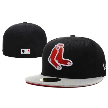 Boston Red Sox MLB Fitted Stitched Hats LXMY (7)