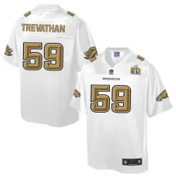 Printed Women Nike Denver Broncos #59 Danny Trevathan White NFL Pro Line Super Bowl 50 Fashion Game Jersey