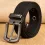 Men's Outdoor Thick Canvas Belt