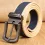 Men's Outdoor Thick Canvas Belt