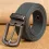 Men's Outdoor Thick Canvas Belt