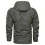 Men's Mid-length Plus Fleece Waterproof And Oil-proof Outdoor Hooded Jacket