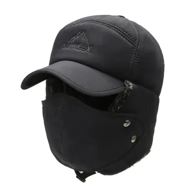 Men's Outdoor Cold Mask And Ear Cap