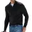 Men's Zipper Half Open Neck Sweater