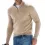 Men's Zipper Half Open Neck Sweater