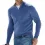 Men's Zipper Half Open Neck Sweater