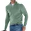 Men's Zipper Half Open Neck Sweater