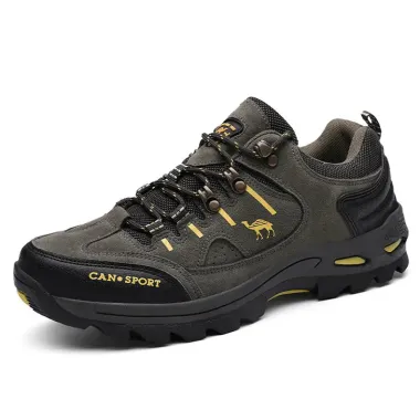 Men's Soft Stitching Non-slip Hiking Shoes