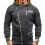 Men's Outdoor Fleece Warm Color Contrast Zipper Tactical Sweatshirt