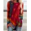 Vintage Ethnic Print Casual Long Sleeve T-shirt