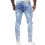 Men's Stylish Sporty Casual Sporty Streetwear Comfort Jeans Trousers Denim Daily Sports Pants