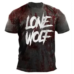 Lone Wolf Men\'s T-shirt