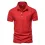 Men's Golf Turndown Collar Short Sleeved Polo Shirt