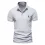 Men's Golf Turndown Collar Short Sleeved Polo Shirt