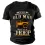 Old Man's Jeep Men's Vintage Print Cotton Tee