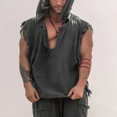 Breathable Comfort Sleeveless Hoodie