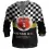 Race Car Can Vintage Motor Oil Men's Vintage Henley Long Sleeve T-Shirt