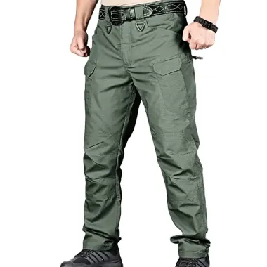 Men's Multi-pocket Waterproof Tactical Hiking Cargo Pants