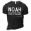 Noah Conspiracy Theorist Men's Short Sleeve Cotton T-Shirt