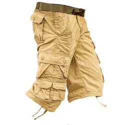 Men\'s Multi-pocket Outdoor Cotton Hiking Cargo Pants